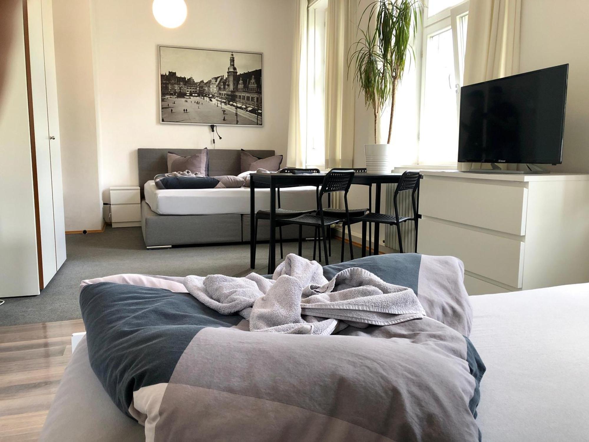 Ferienwohnungen Und Apartmenthaus Halle Saale - Villa Mathilda Εξωτερικό φωτογραφία