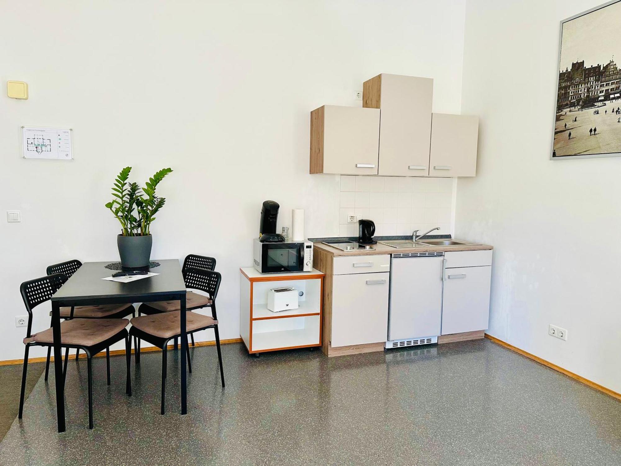 Ferienwohnungen Und Apartmenthaus Halle Saale - Villa Mathilda Εξωτερικό φωτογραφία